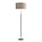 Homeroots Walnut Wood & Metal Floor Lamp19 x 10 x 65.5 in. 372571 - alternate 4